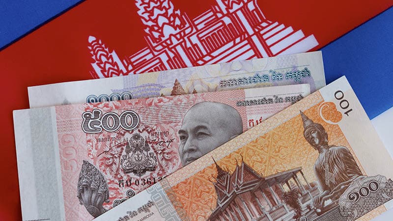 El dinero en Cambodge