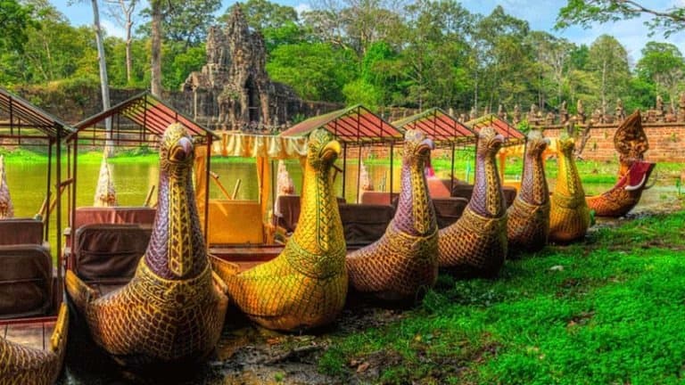 El crucero Kongkear Angkor