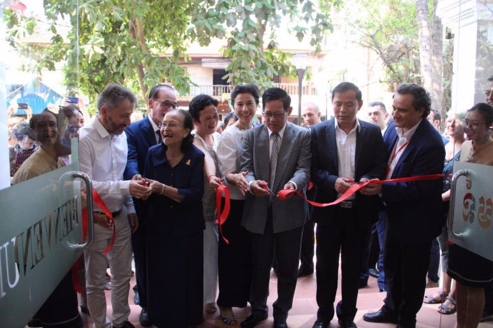 Inauguración de la Alianza Francesa en Siem Reap