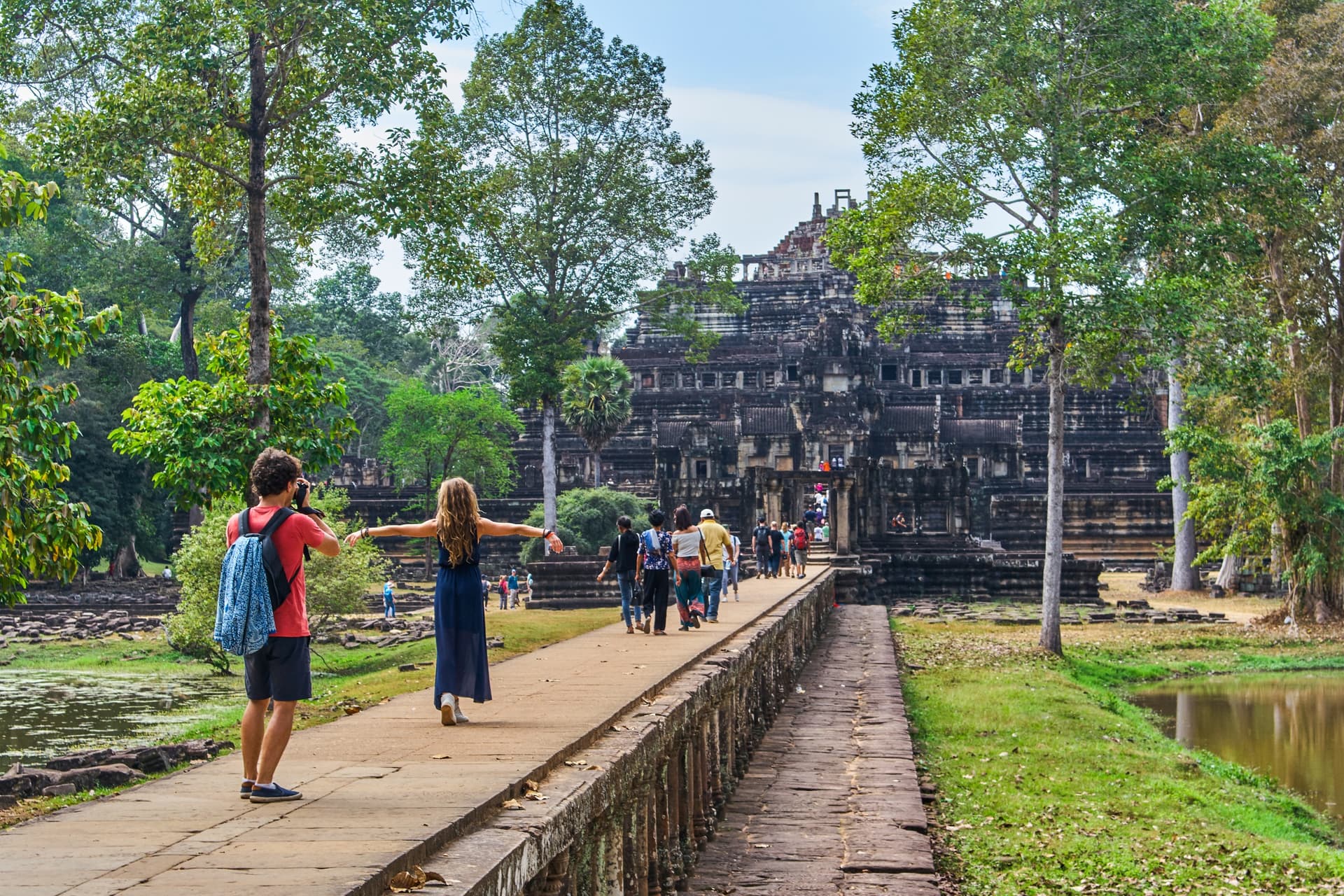Aumento del 8,5% en el número de turistas en Camboya