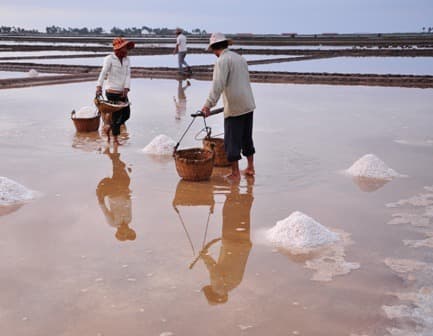 Las salinas de Kampot